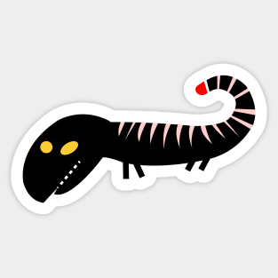 Mister Lizard Sticker